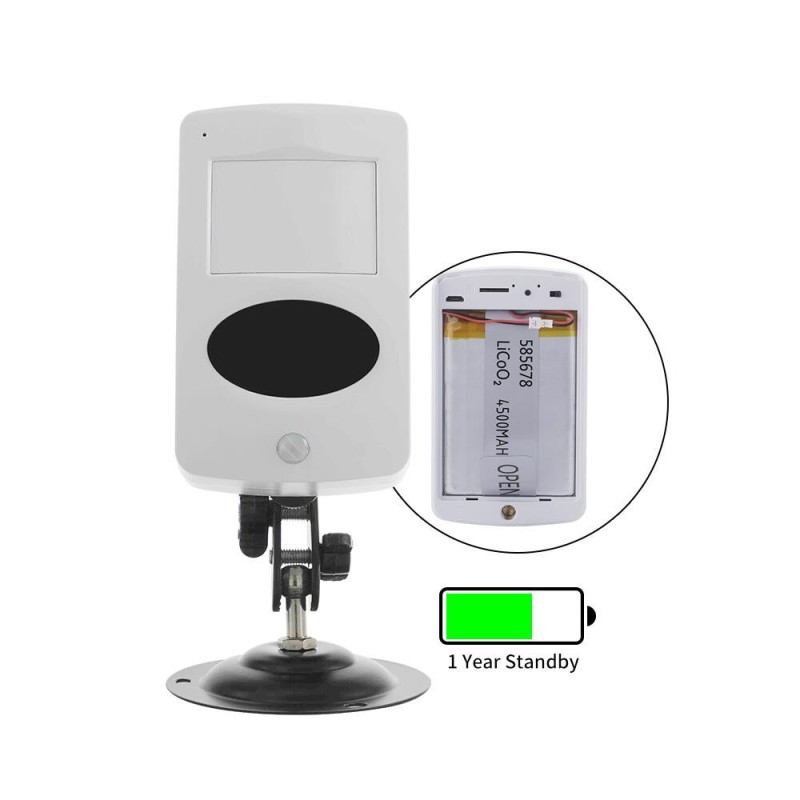 copy of Détecteur de fumée caméra espion WIFI longue autonomie 1 an détection de mouvement