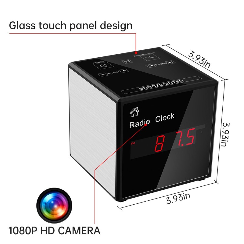 Cámara Wi-Fi - Reloj - Altavoz Bluetooth