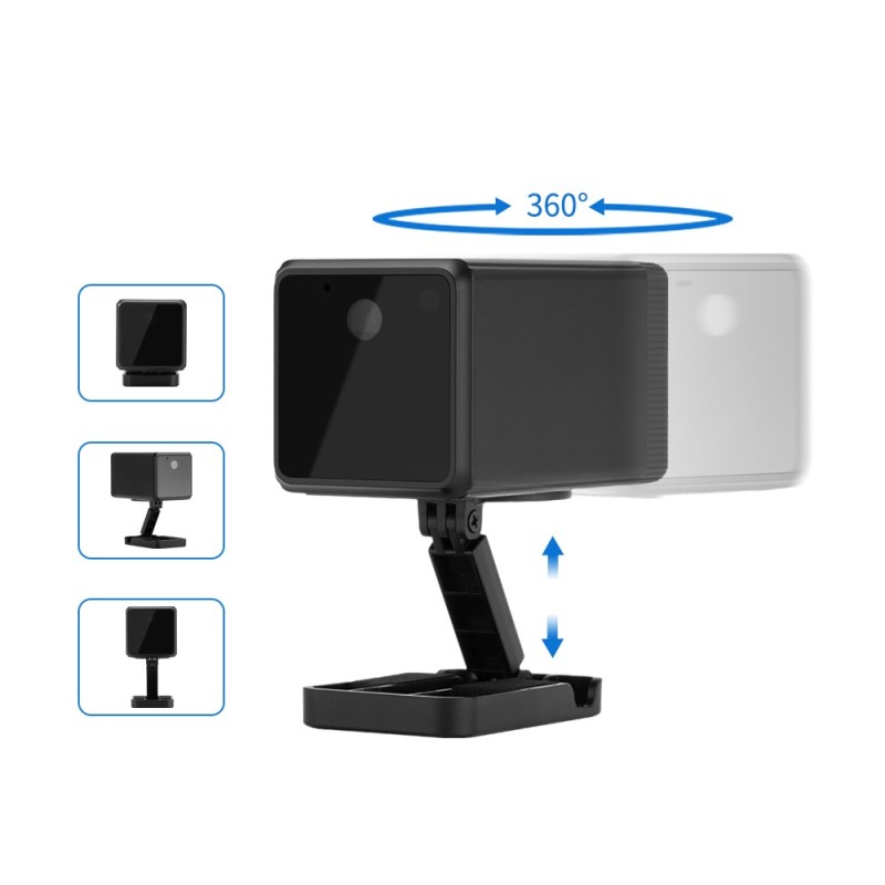 Telecamera Wi-Fi impermeabile con lunga autonomia in standby e rilevamento di movimento