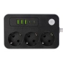 Telecamera WiFi Full HD in Ciabatta e Porte USB
