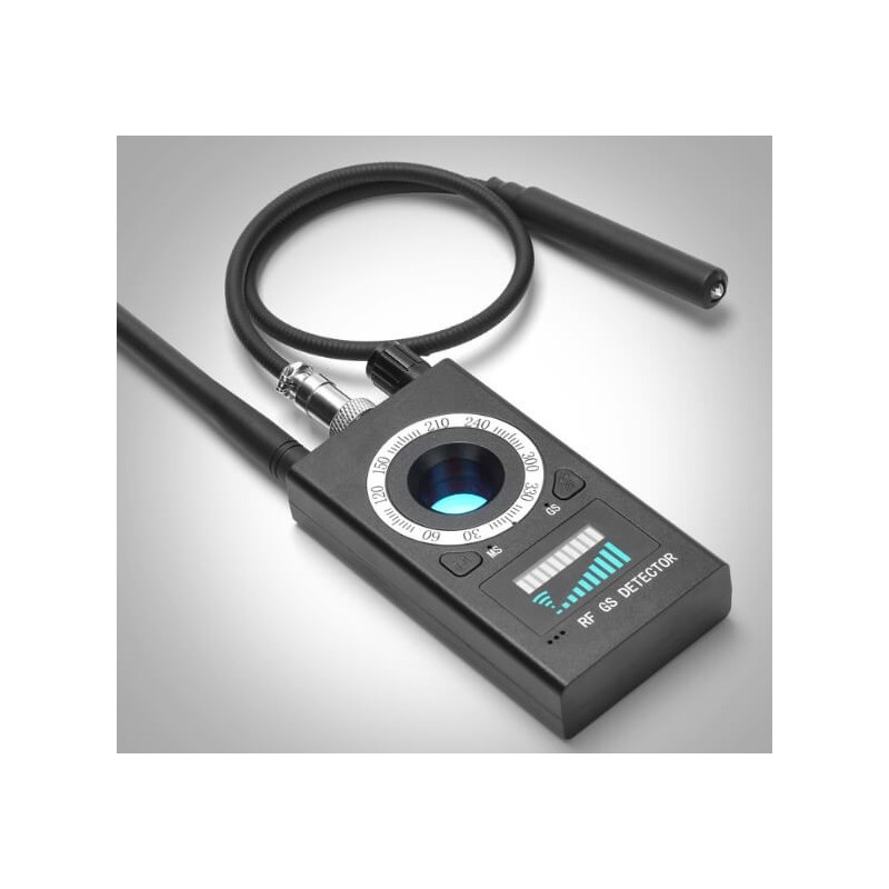 Détecteur de caméra / traceur gps,gsm / espion avancé