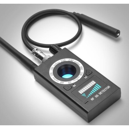 Détecteur de caméra / traceur gps,gsm / espion avancé