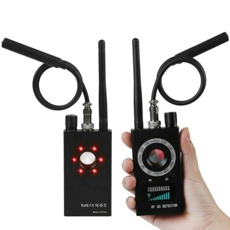 Détecteur de caméra / traceur gps,gsm / espion avancé