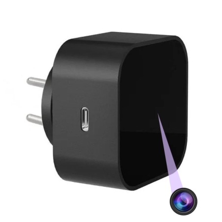 Telecamera WiFi Full HD integrata in caricatore USB Type-C