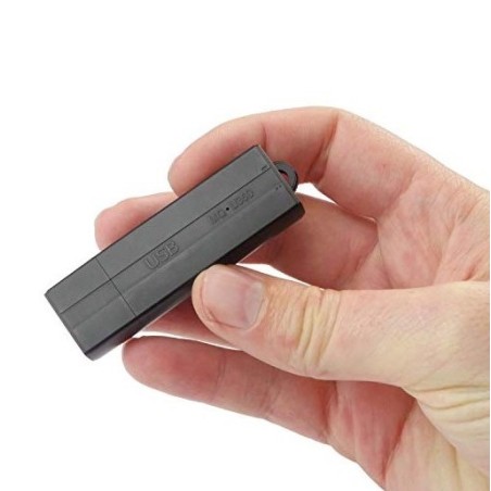USB-Voice Recorder met Geluidsdetectie – tot 25 Dagen & 288 Uur Opslag