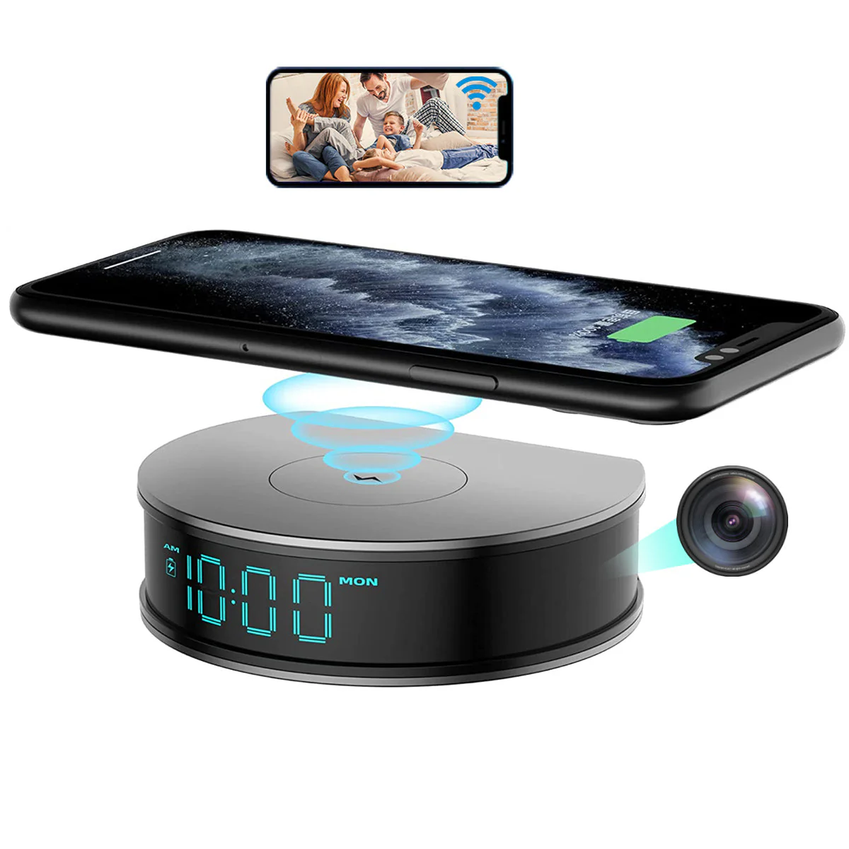 caméra wifi Full HD vision nocturne détection de mouvement